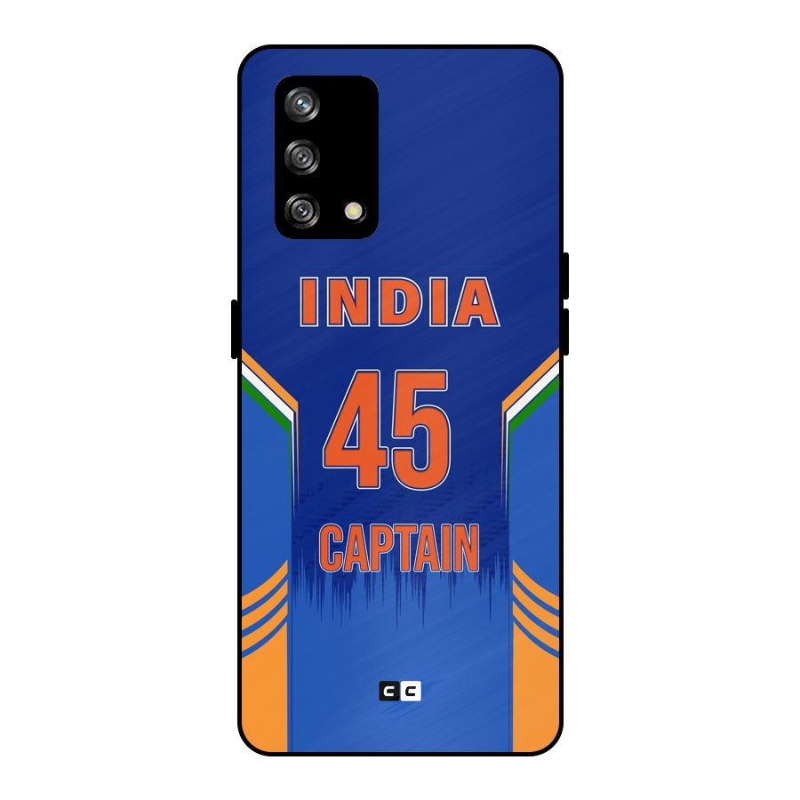 The Captain Metal Back Case for Oppo F19s