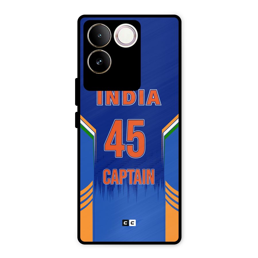 The Captain Metal Back Case for Vivo T2 Pro
