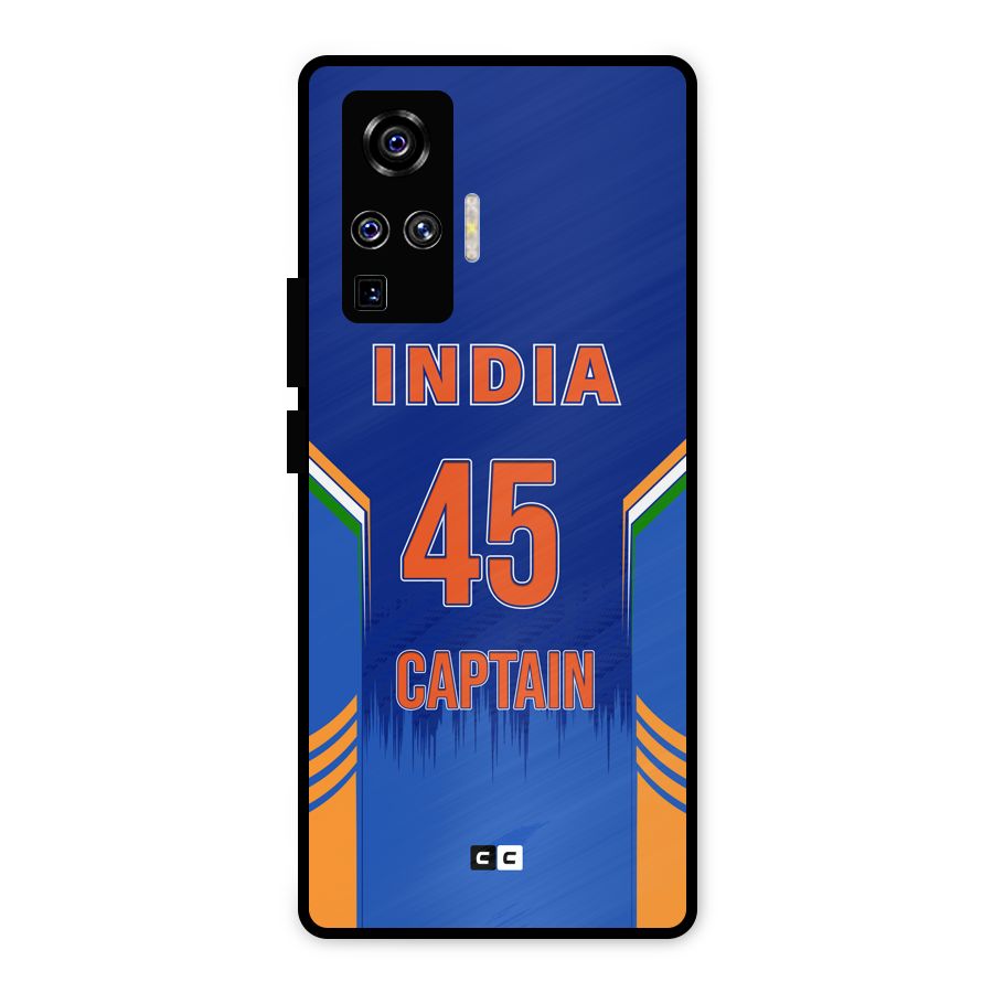 The Captain Metal Back Case for Vivo X50 Pro