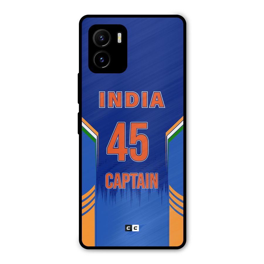 The Captain Metal Back Case for Vivo Y15s