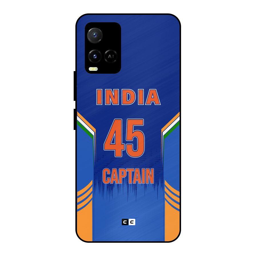 The Captain Metal Back Case for Vivo Y21T