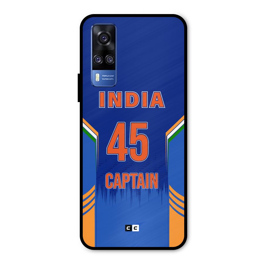 The Captain Metal Back Case for Vivo Y31