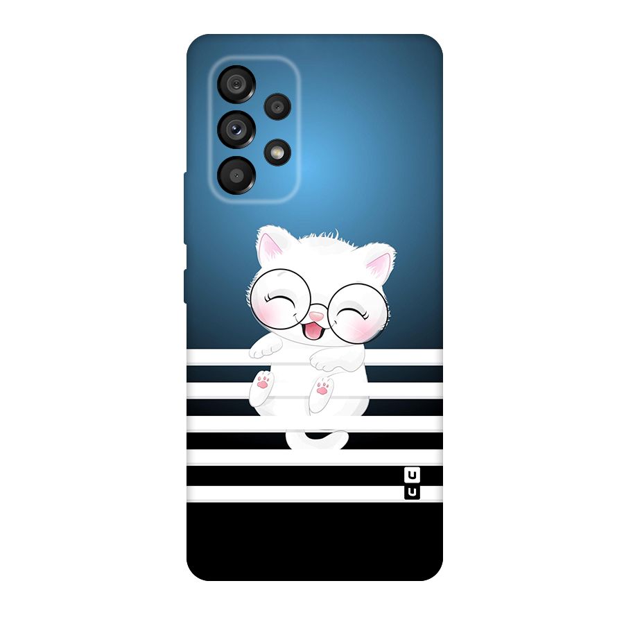 The Cat on Stripes Original Polycarbonate Back Case for Galaxy A53 5G