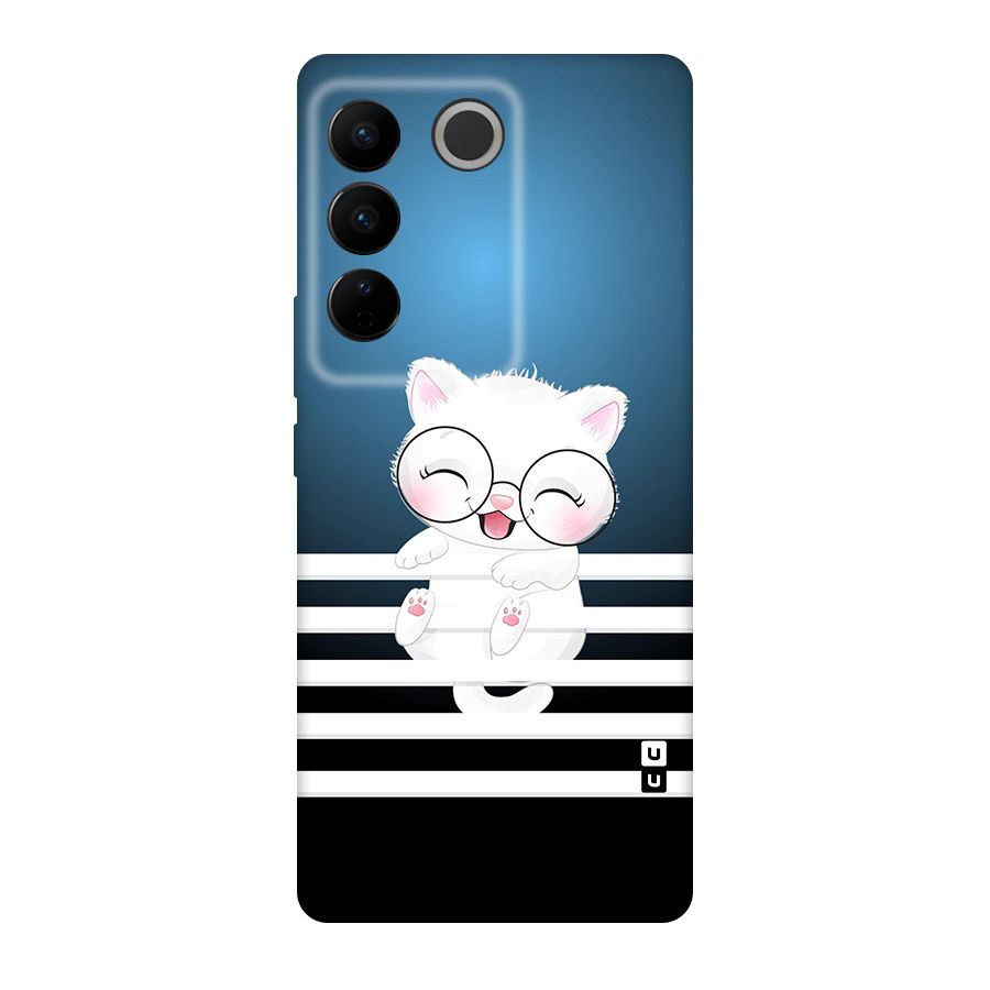 The Cat on Stripes Original Polycarbonate Back Case for Vivo V27