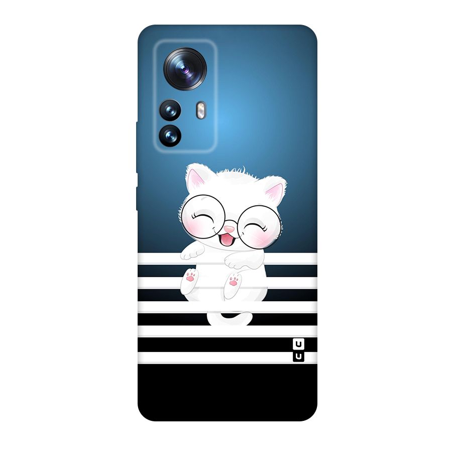 The Cat on Stripes Original Polycarbonate Back Case for Xiaomi 12 Pro