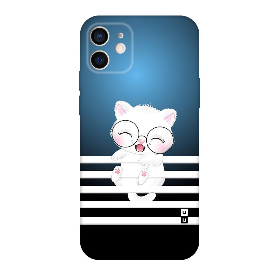 The Cat on Stripes Original Polycarbonate Back Case for iPhone 12