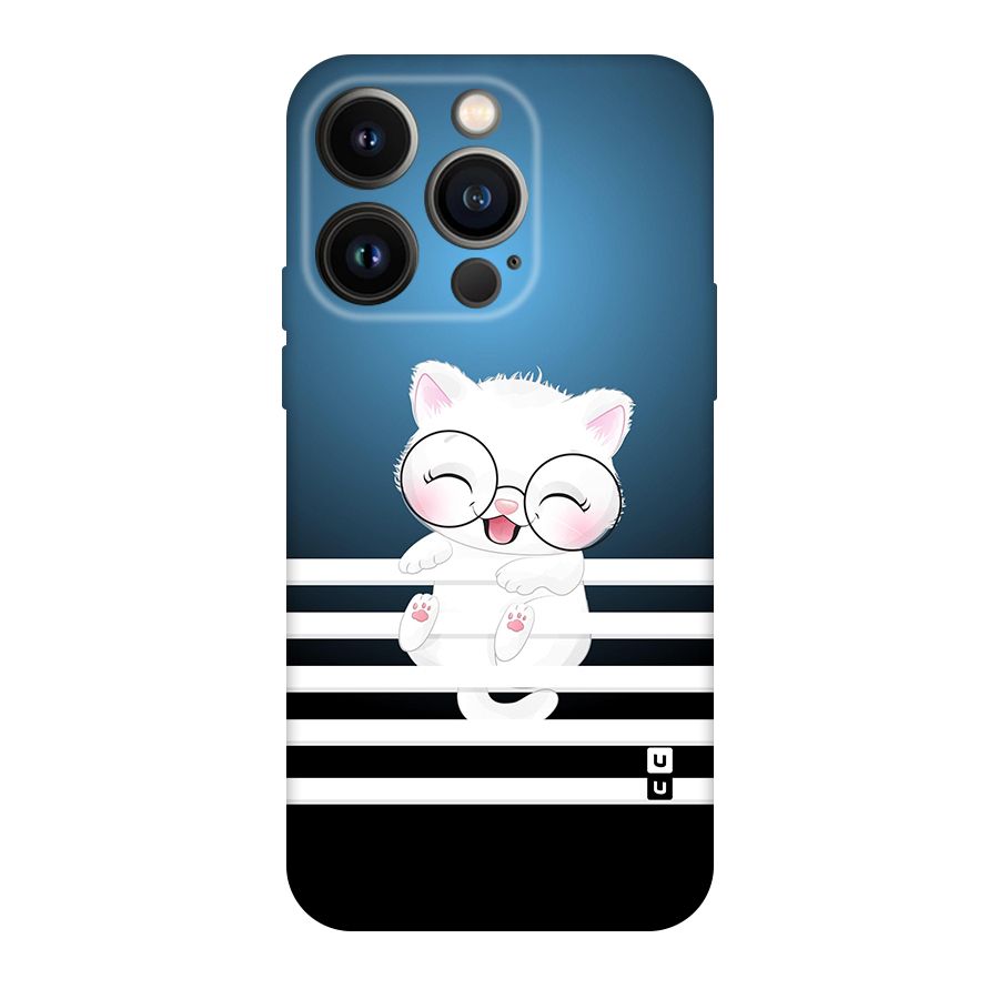 The Cat on Stripes Original Polycarbonate Back Case for iPhone 14 Pro