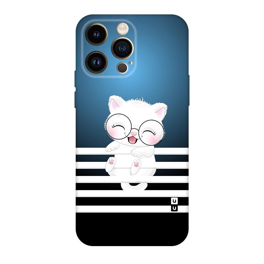 The Cat on Stripes Original Polycarbonate Back Case for iPhone 14 Pro Max