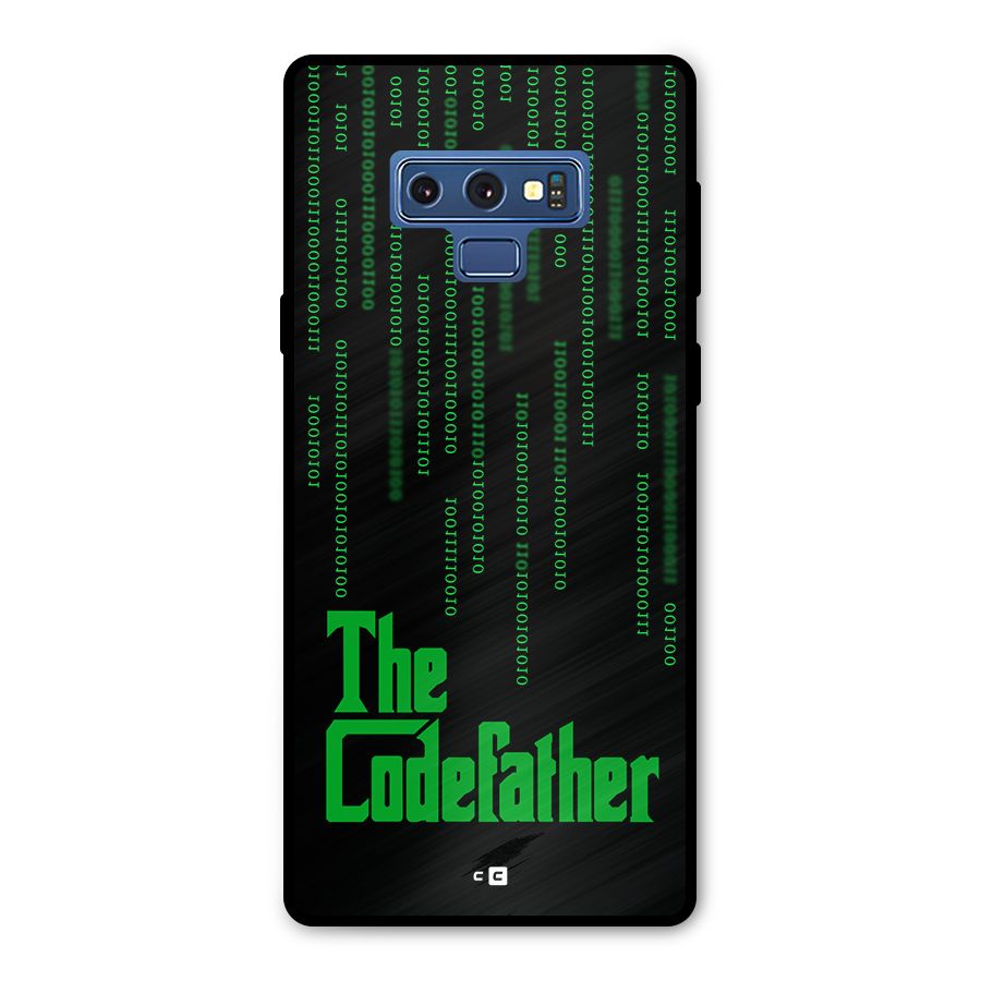 The Codefather Metal Back Case for Galaxy Note 9