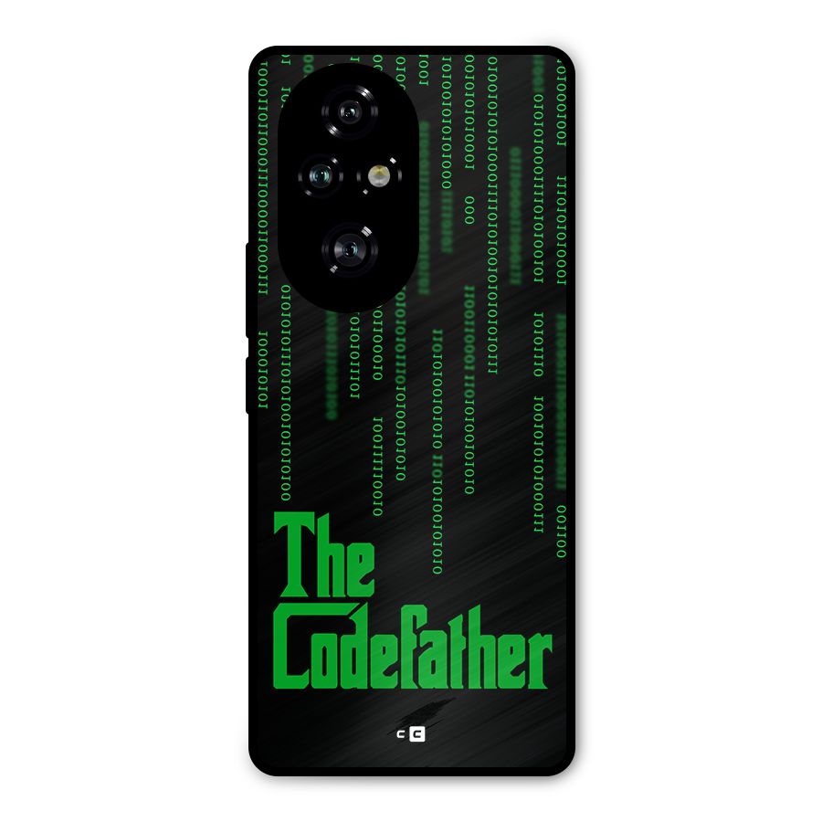 The Codefather Metal Back Case for Honor 200 Pro
