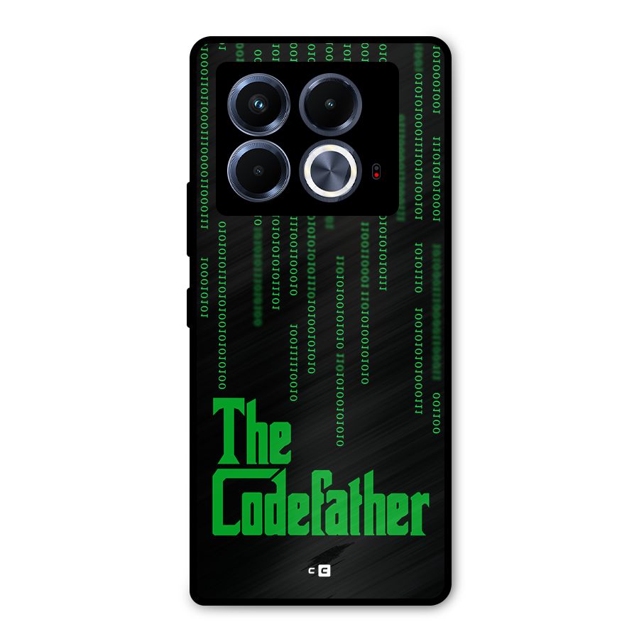 The Codefather Metal Back Case for Infinix Note 40 5G