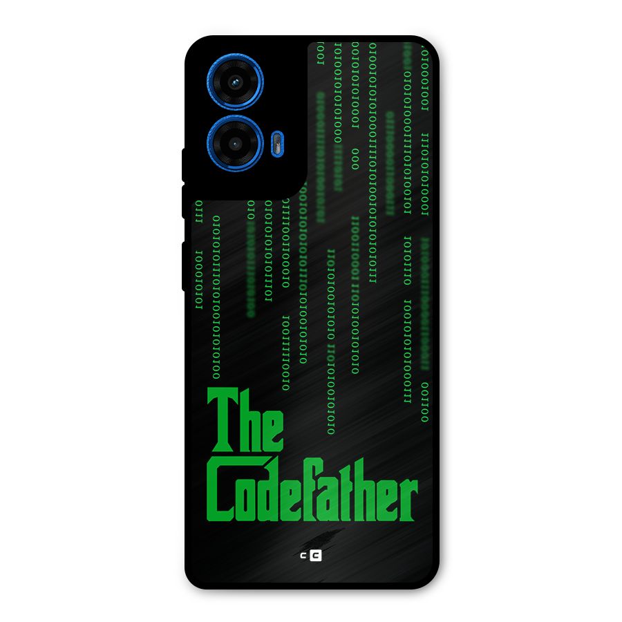 The Codefather Metal Back Case for Moto G45