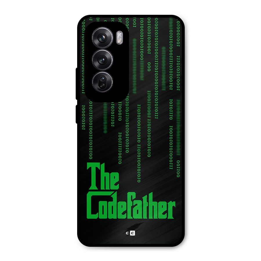 The Codefather Metal Back Case for Oppo Reno12 Pro