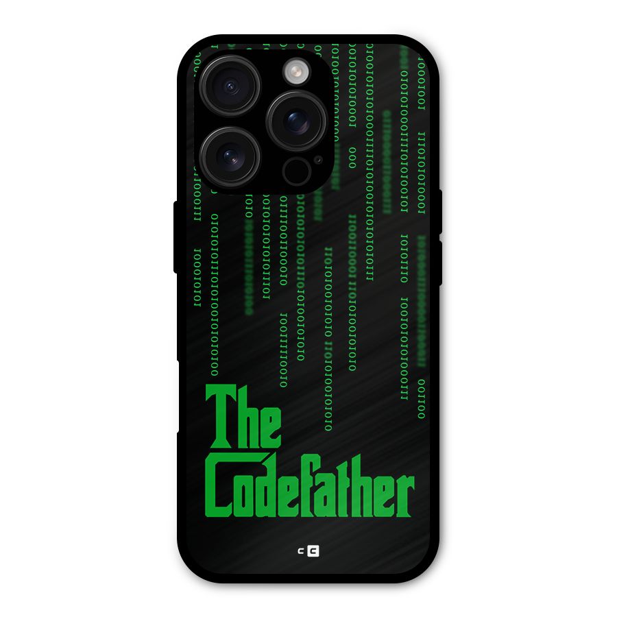 The Codefather Metal Back Case for iPhone 16 Pro