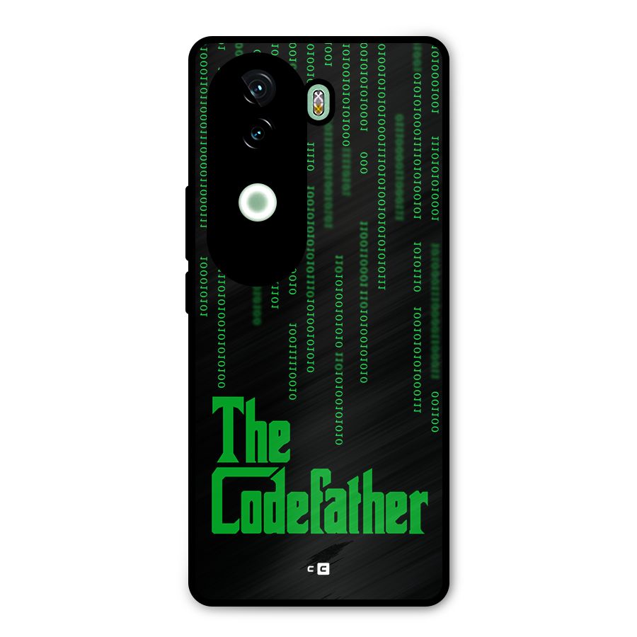 The Codefather Metal Back Case for iQOO Z9s