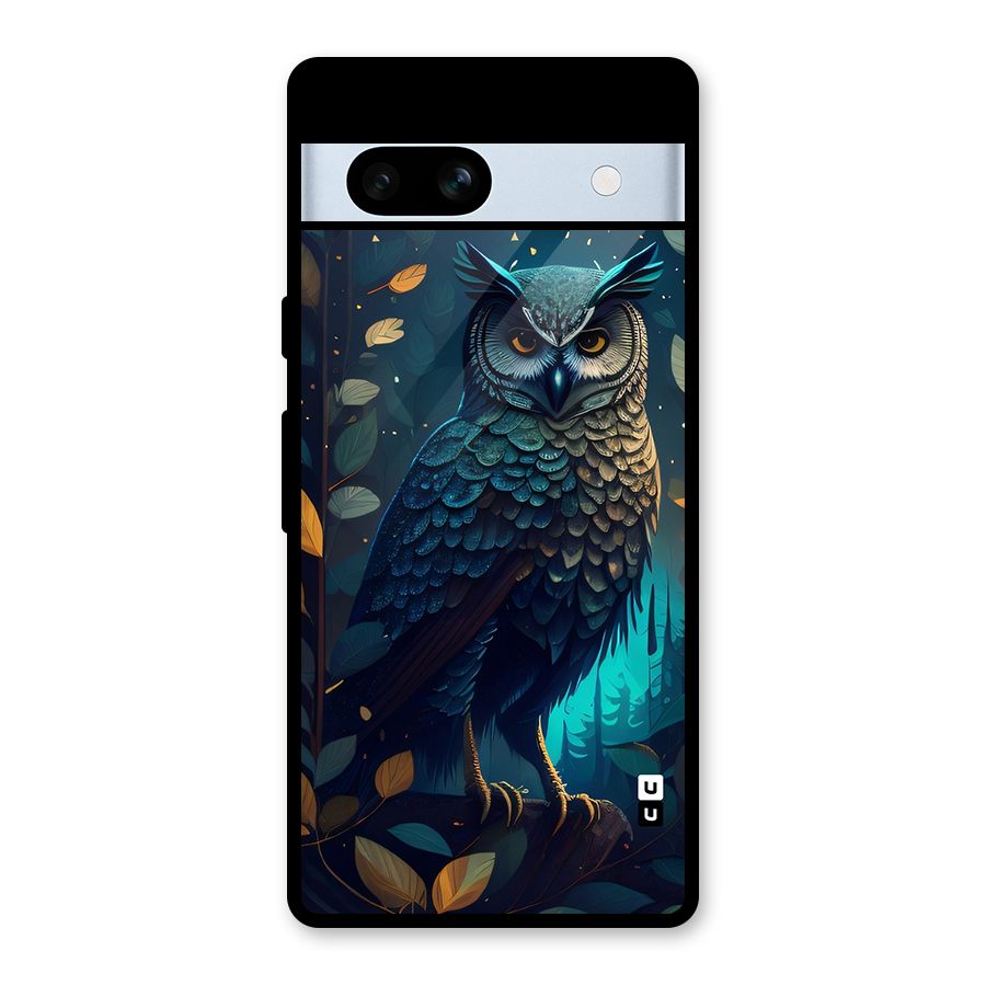 The Cunning Owl Glass Back Case for Google Pixel 7a