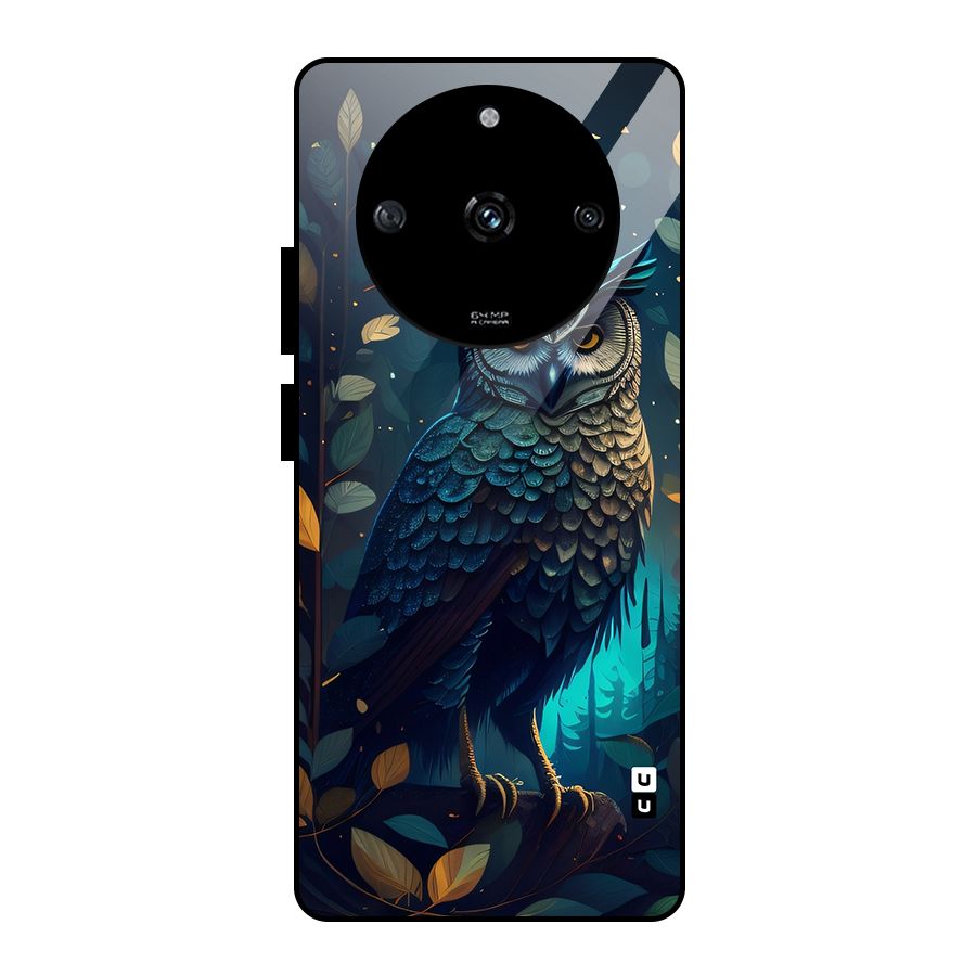 The Cunning Owl Glass Back Case for Realme Narzo 60 5G