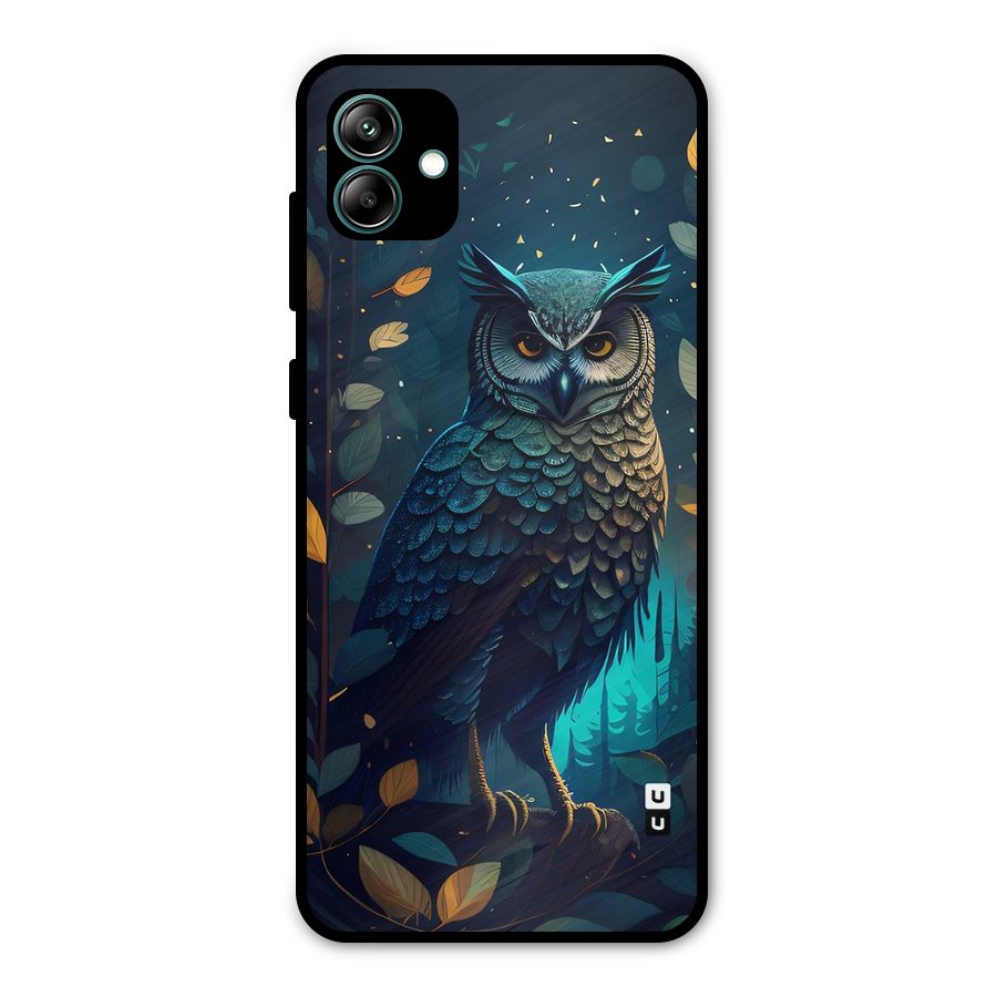 The Cunning Owl Metal Back Case for Galaxy A04
