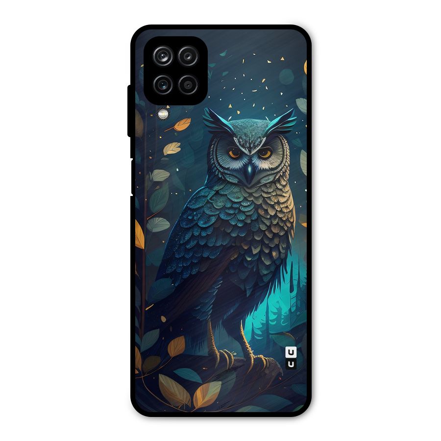 The Cunning Owl Metal Back Case for Galaxy A12