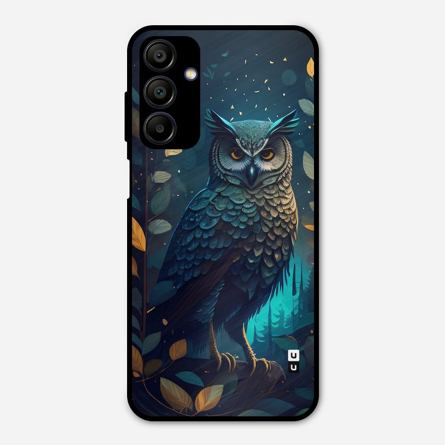 The Cunning Owl Metal Back Case for Galaxy A15 5G