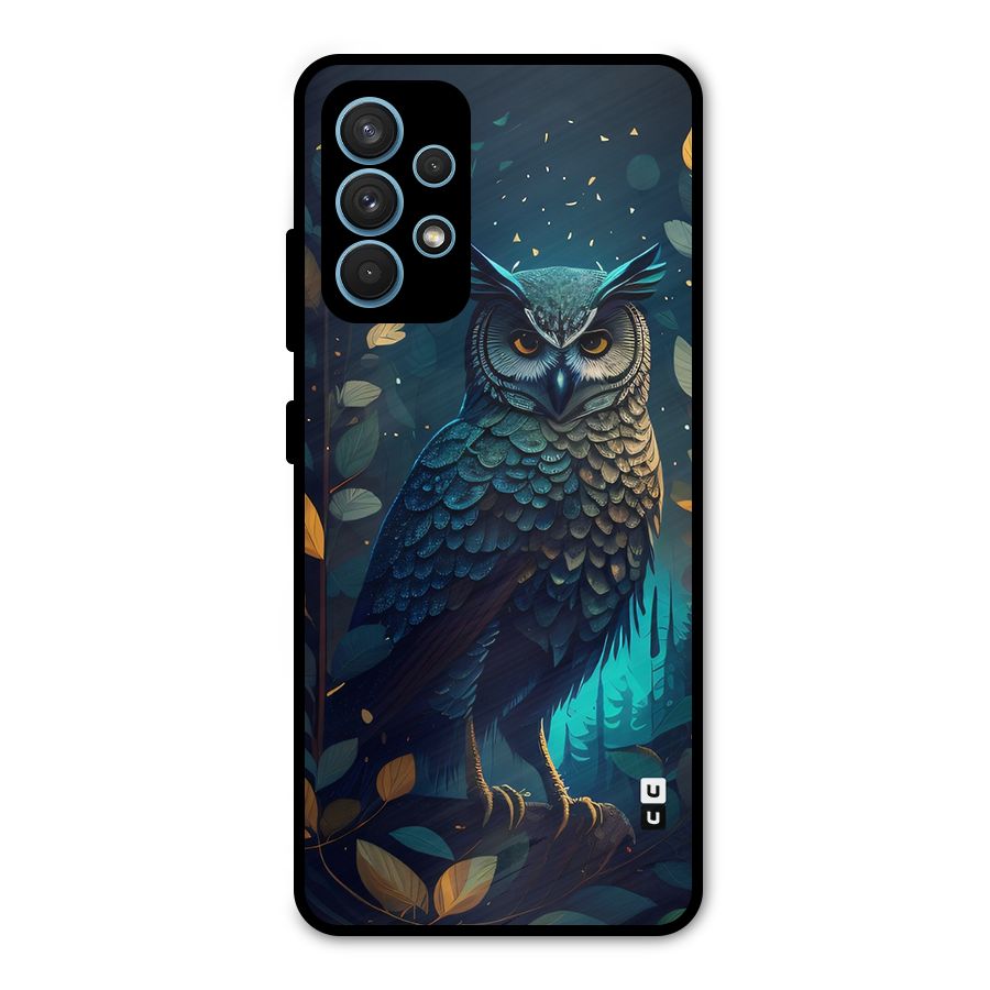The Cunning Owl Metal Back Case for Galaxy A32