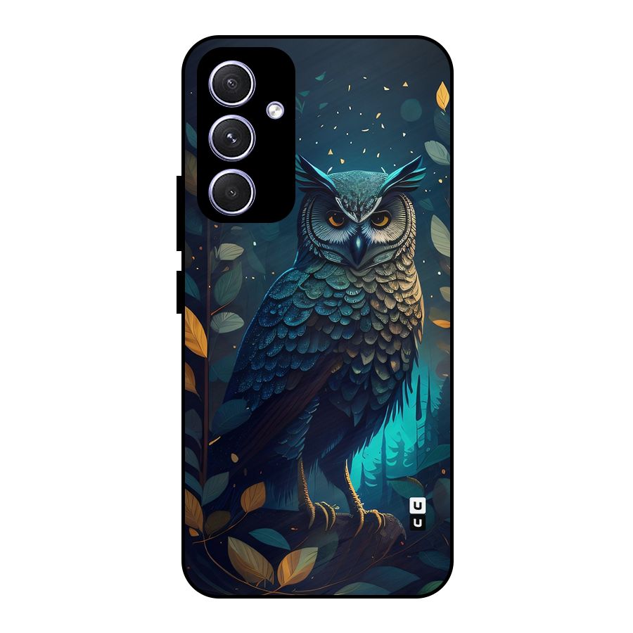 The Cunning Owl Metal Back Case for Galaxy A54