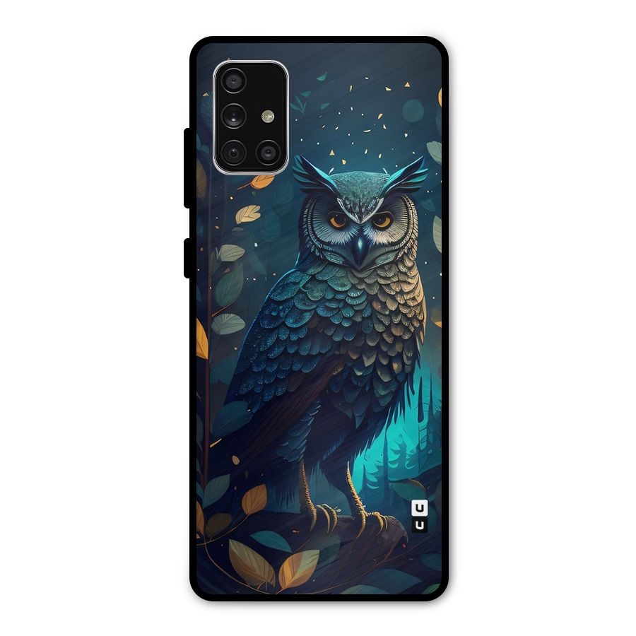 The Cunning Owl Metal Back Case for Galaxy A71
