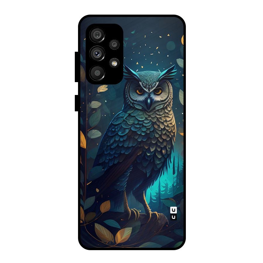 The Cunning Owl Metal Back Case for Galaxy A73 5G