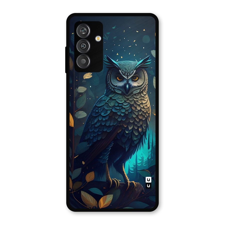 The Cunning Owl Metal Back Case for Galaxy F13