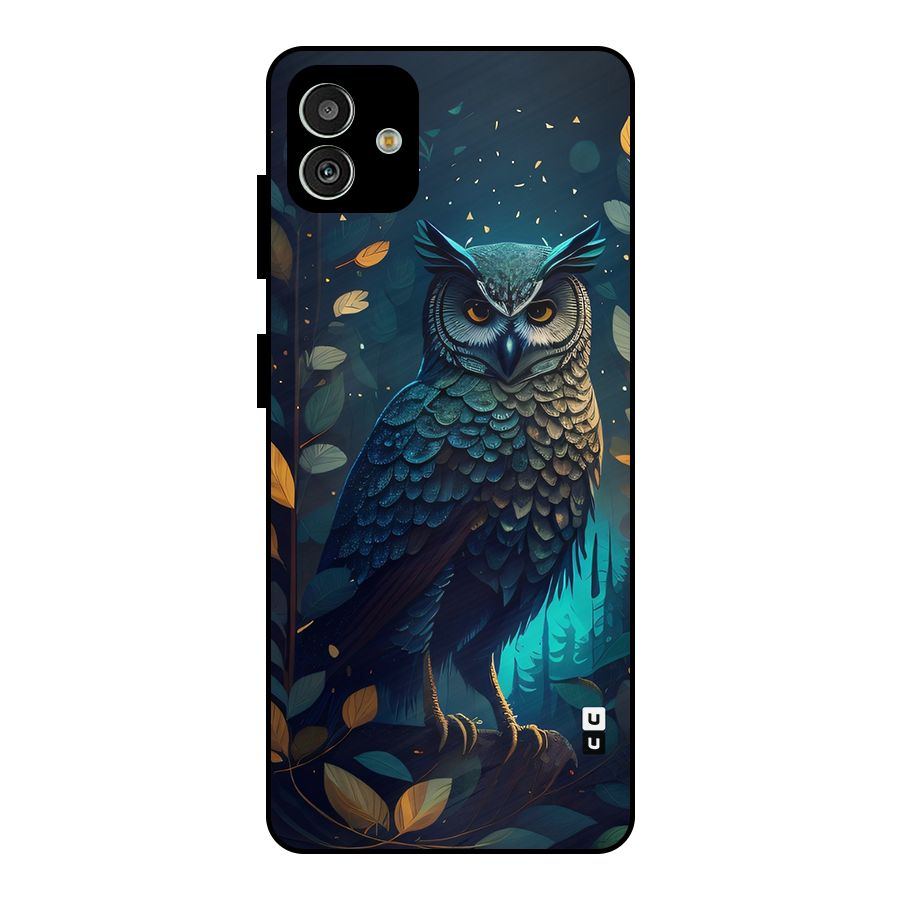 The Cunning Owl Metal Back Case for Galaxy M13 5G