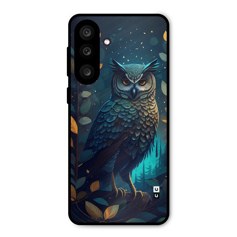 The Cunning Owl Metal Back Case for Galaxy M56