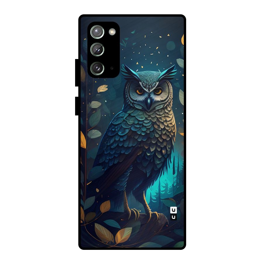 The Cunning Owl Metal Back Case for Galaxy Note 20