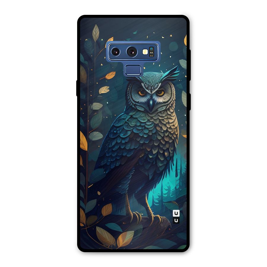 The Cunning Owl Metal Back Case for Galaxy Note 9