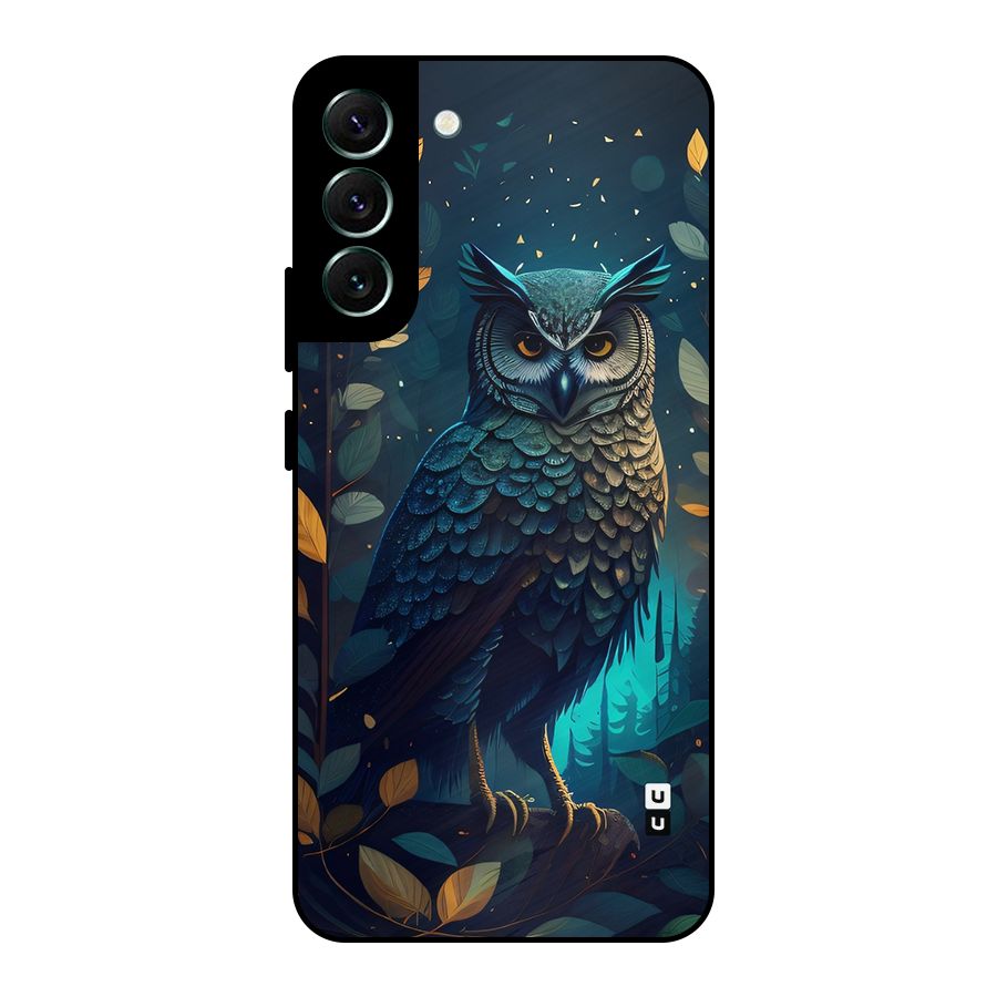 The Cunning Owl Metal Back Case for Galaxy S22 Plus 5G