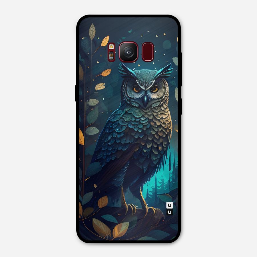 The Cunning Owl Metal Back Case for Galaxy S8