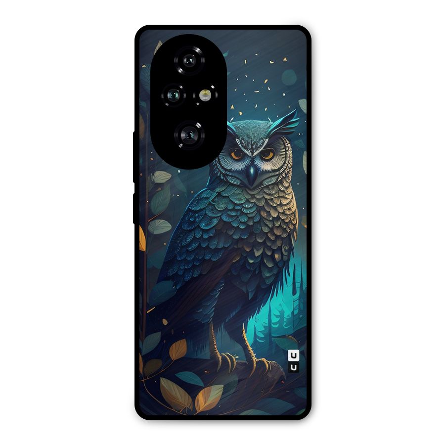 The Cunning Owl Metal Back Case for Honor 200 Pro