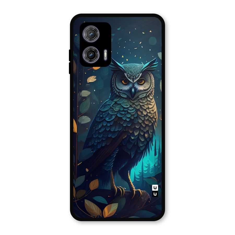 The Cunning Owl Metal Back Case for Moto G73