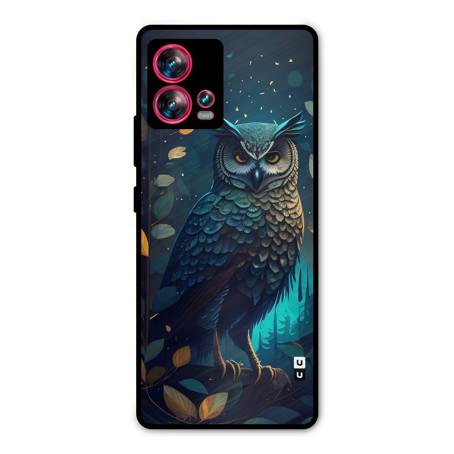 The Cunning Owl Metal Back Case for Motorola Edge 30 Fusion
