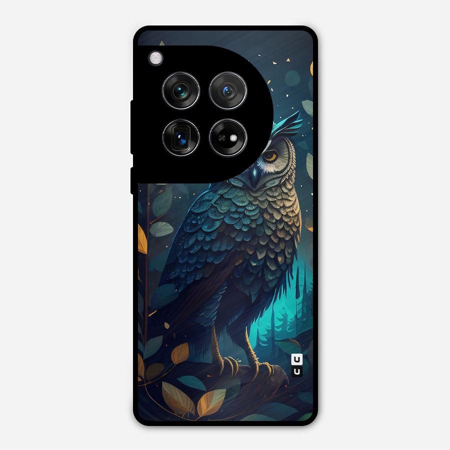 The Cunning Owl Metal Back Case for OnePlus 12