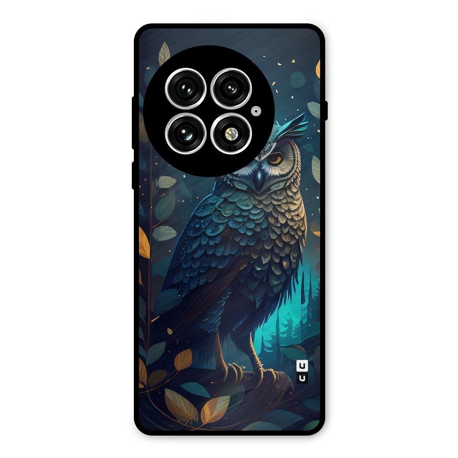 The Cunning Owl Metal Back Case for OnePlus 13