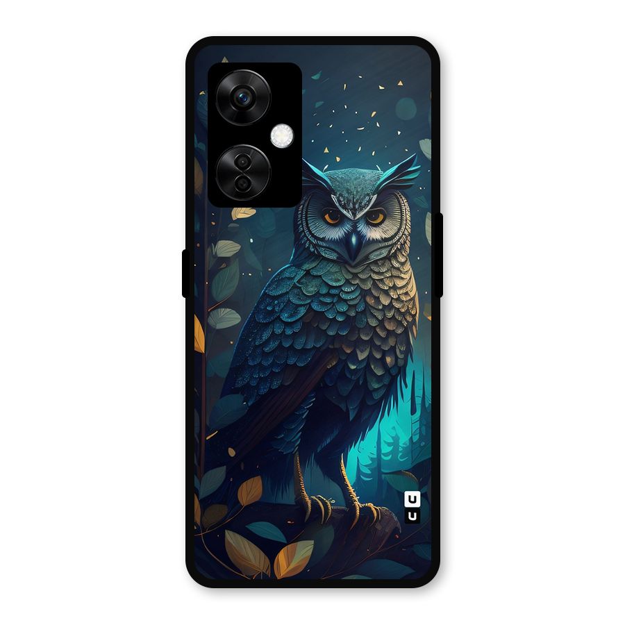 The Cunning Owl Metal Back Case for OnePlus Nord CE 3 Lite