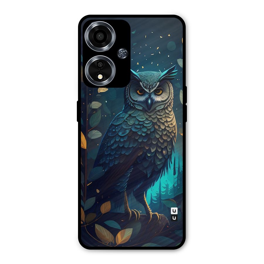 The Cunning Owl Metal Back Case for Oppo A59