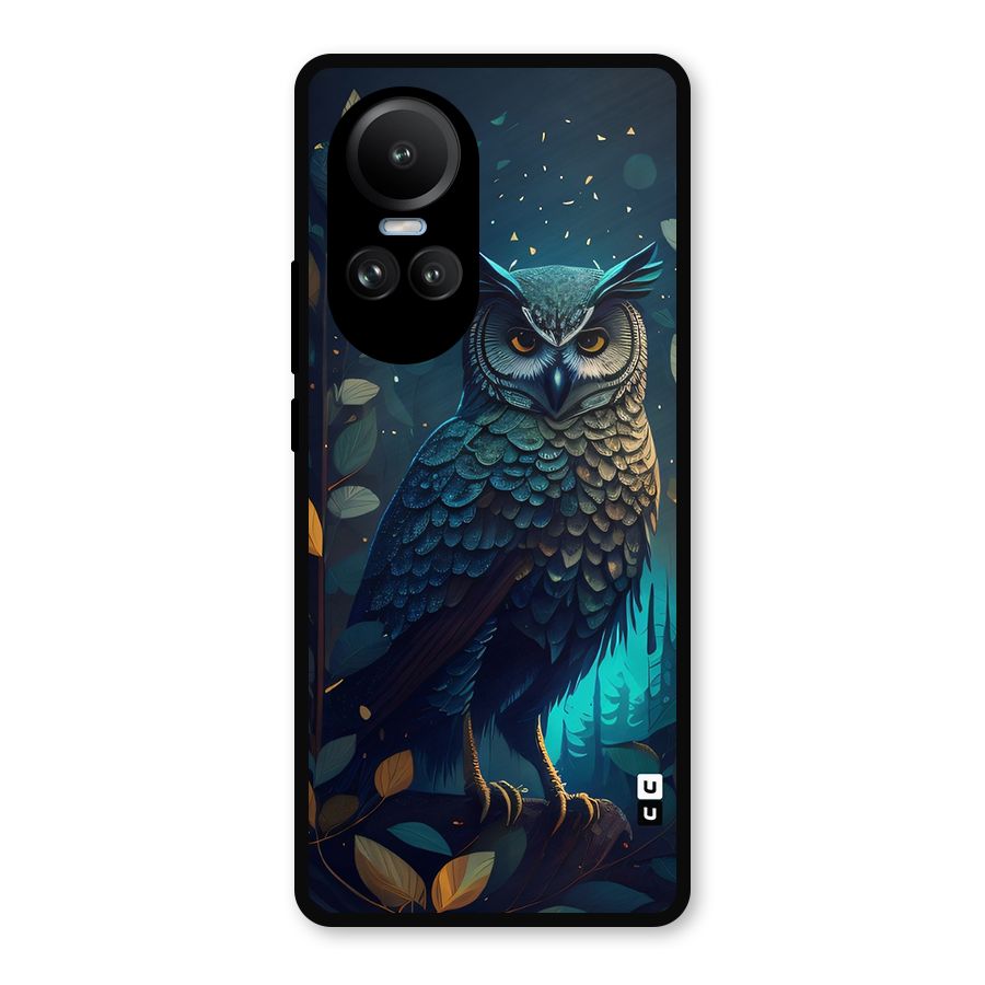 The Cunning Owl Metal Back Case for Oppo Reno10