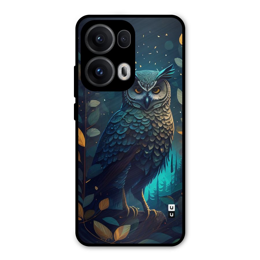 The Cunning Owl Metal Back Case for Oppo Reno13 Pro