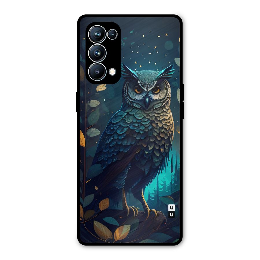 The Cunning Owl Metal Back Case for Oppo Reno5 Pro 5G