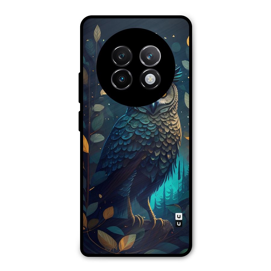 The Cunning Owl Metal Back Case for Realme 13 Plus