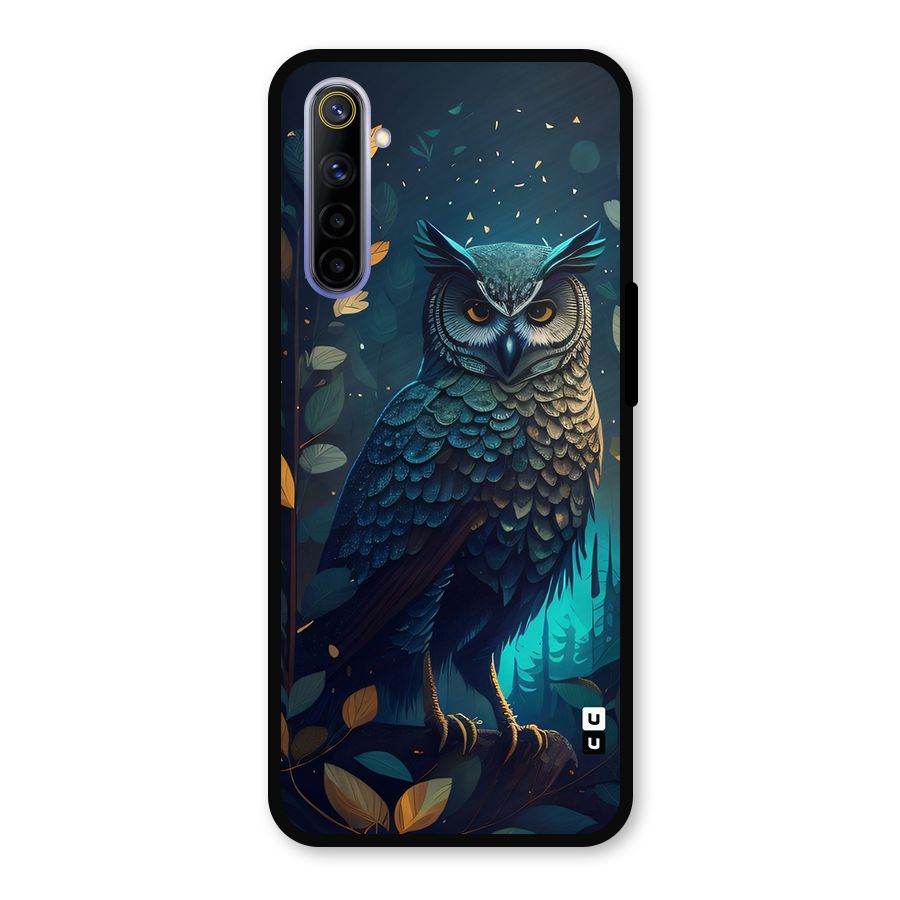 The Cunning Owl Metal Back Case for Realme 6i