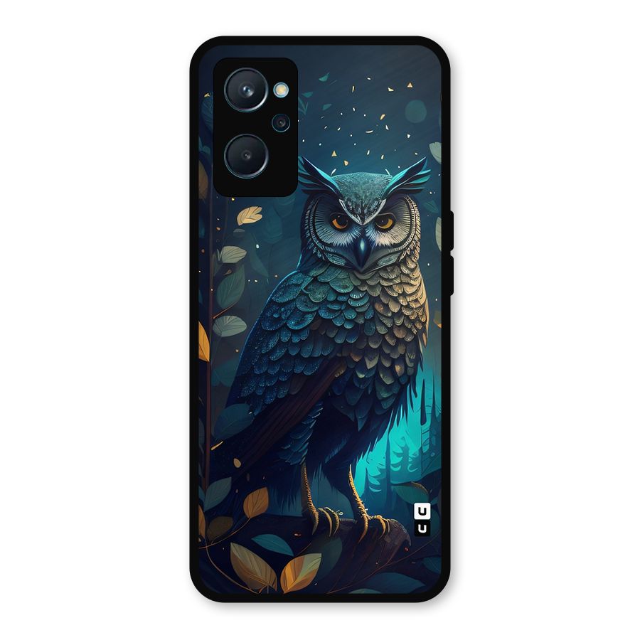 The Cunning Owl Metal Back Case for Realme 9i