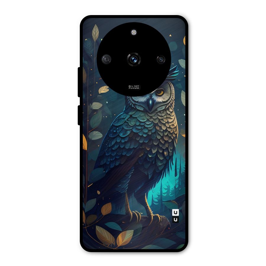 The Cunning Owl Metal Back Case for Realme Narzo 60 5G