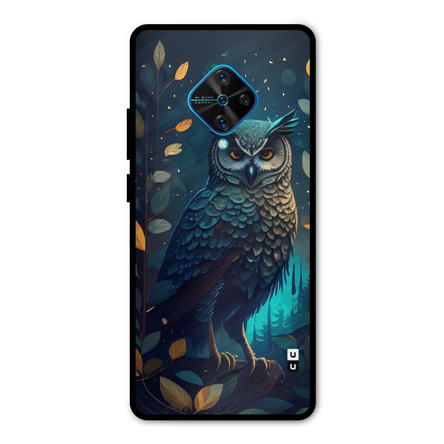 The Cunning Owl Metal Back Case for Vivo S1 Pro